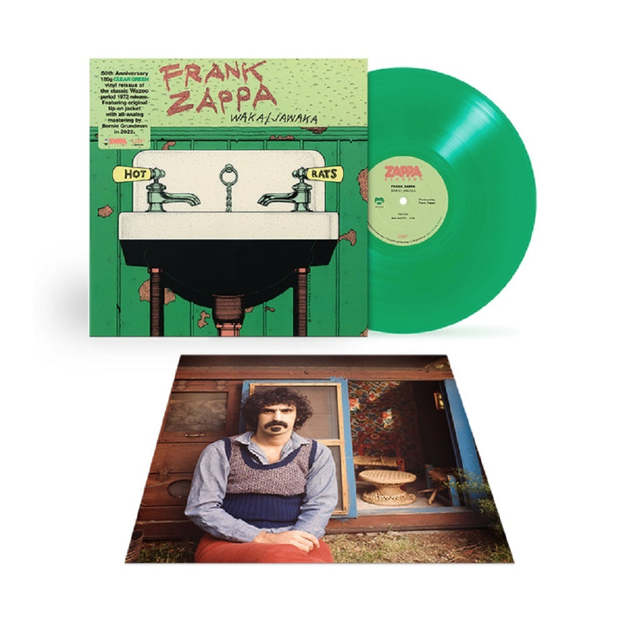 Frank Zappa  -  Waka/Jawaka Exclusive Limited Edition Translucent Light Green Vinyl Record