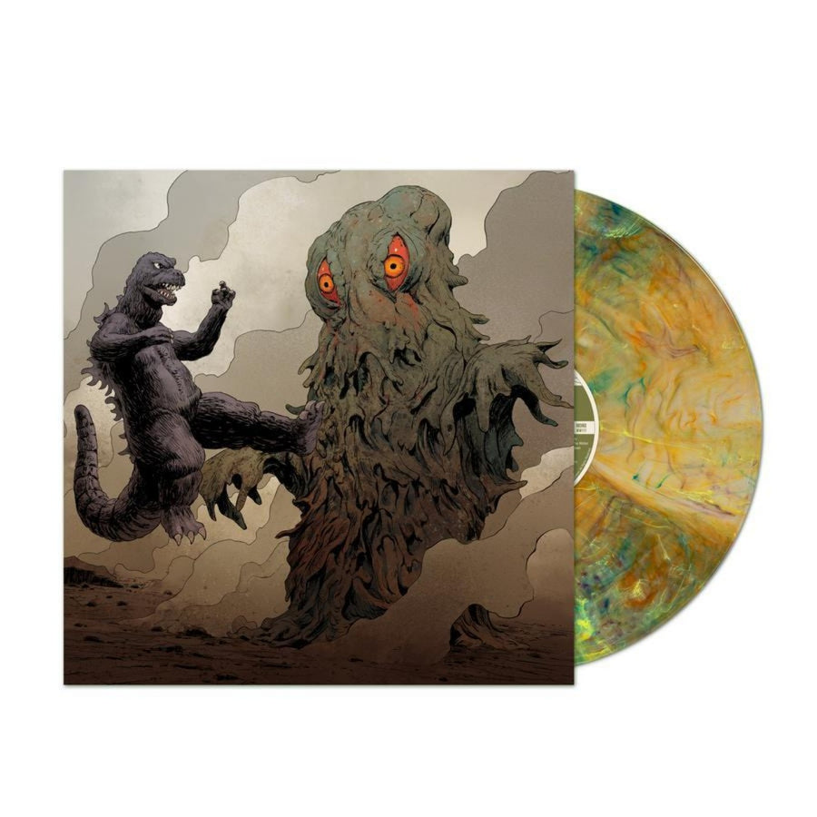 Godzilla vs Hedorah 1971 Soundtrack Exclusive Limited Multi Color Swirl Vinyl LP
