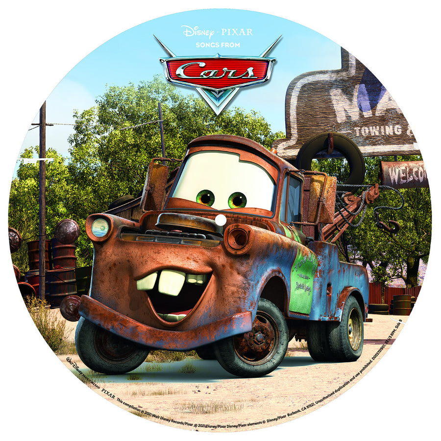 Various Artist - Songs from Cars Picture Disc Vinyl LP Record