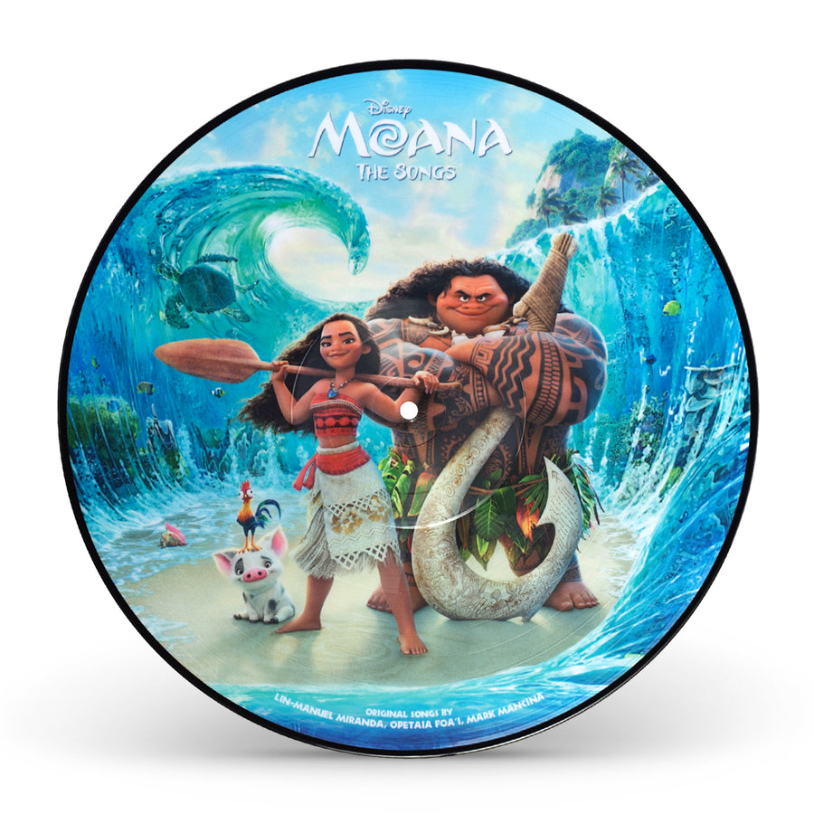 Various Artist - Moana The Songs Picture Disc Vinyl LP Record
