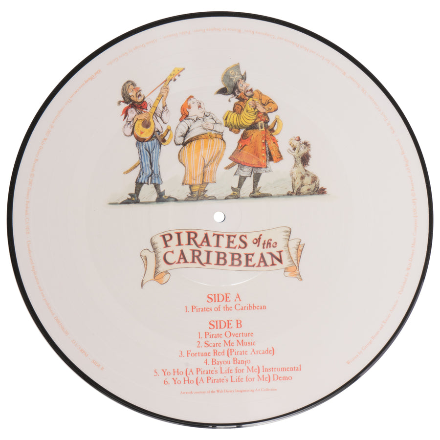 Pirates Of The Caribbean Original Sound Track Exclusive Picture Disc Vinyl Disney Music