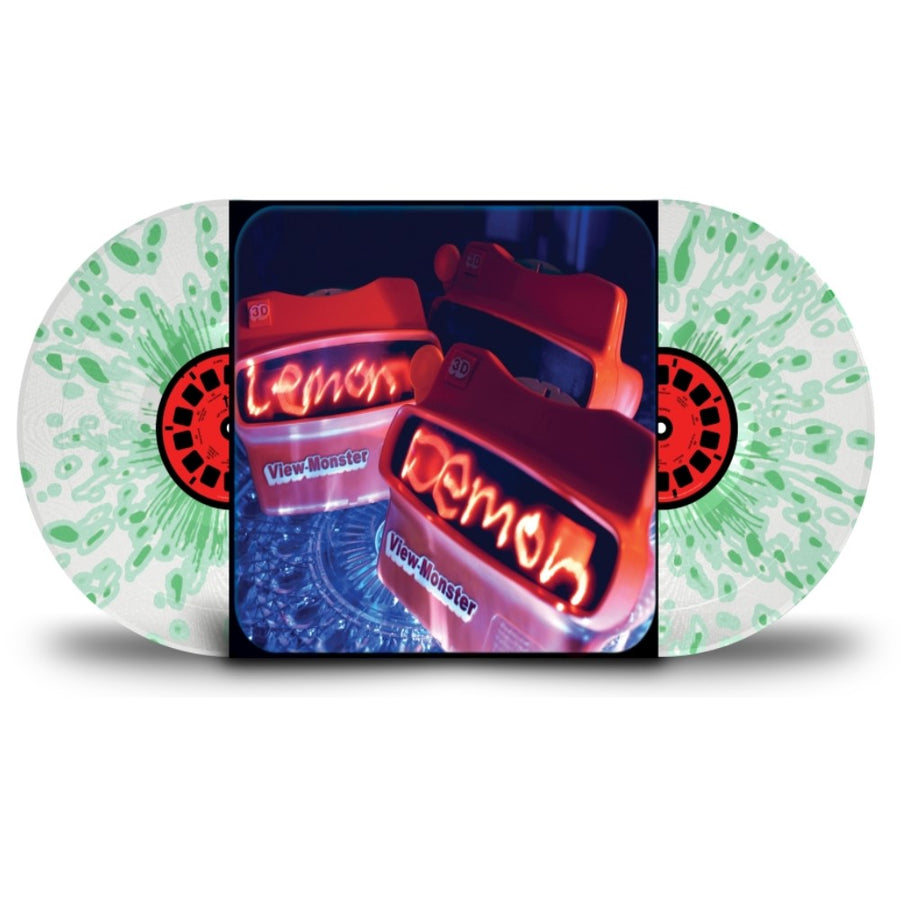 Lemon Demon - View Monster X-Ray Glasses Exclusive Clear vinyl with Glow In The Dark splatter 2x LP Record