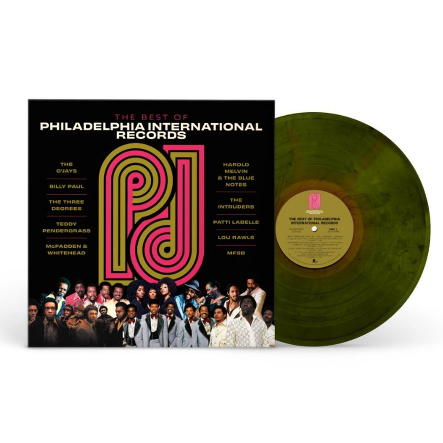 The Best Of The Philadelphia International Records Green Swirl (Spotify Exclusive) Colored Vinyl LP #500