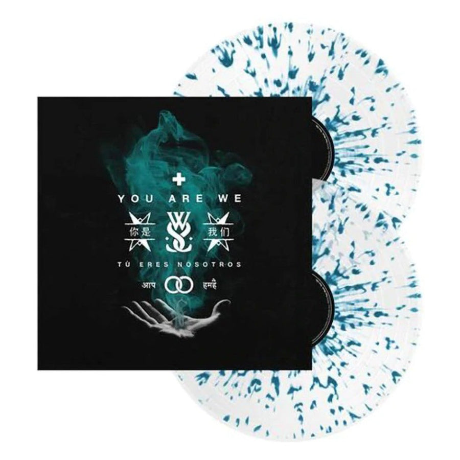 while-she-sleeps-you-are-we-limited-edition-clear-sea-blue-splatter-vinyl-2x-lp-record