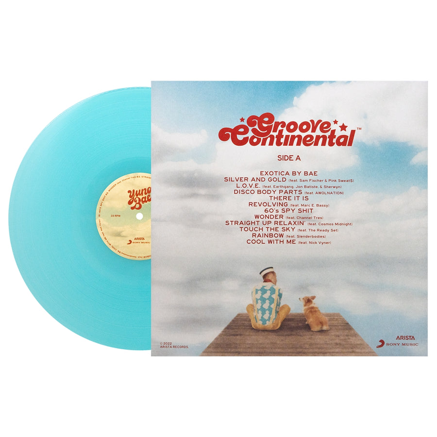 Yung Bae Groove Continental Vinyl Exclusive Sky Blue Color Vinyl LP