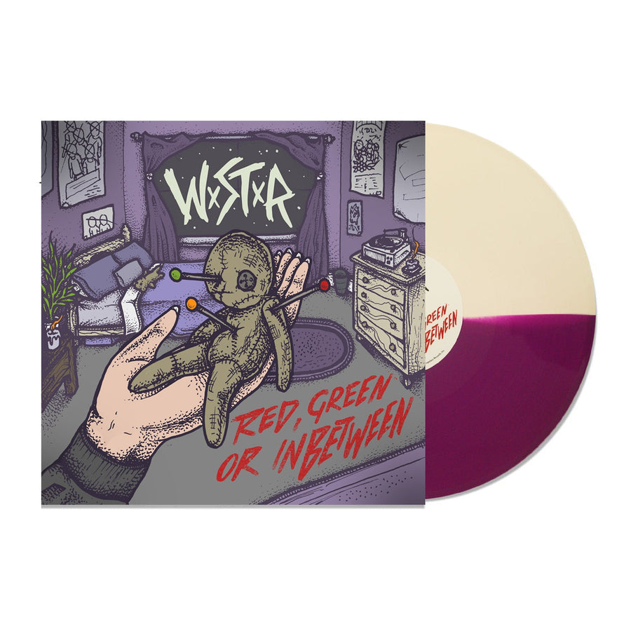 WSTR - Red, Green, Or In Between Exclusive Limited Edition Purple & Bone Split Color Vinyl LP