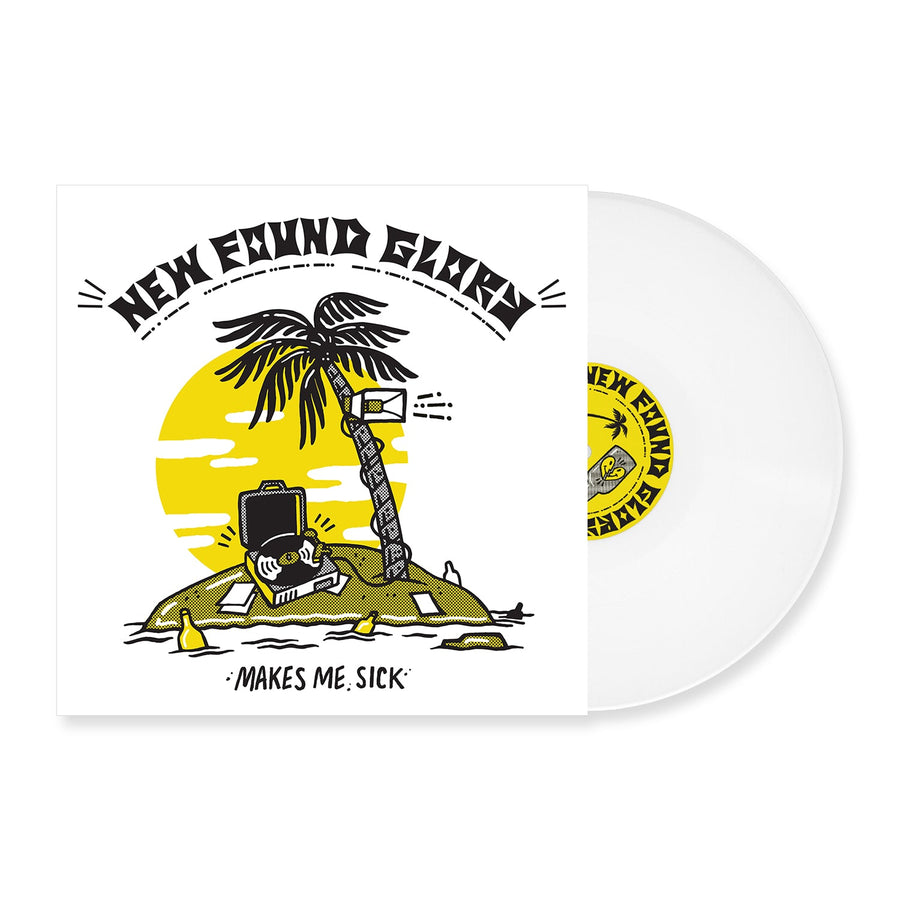 New Found Glory - Makes Me Sick Exclusive Limited Edition White Color Vinyl LP