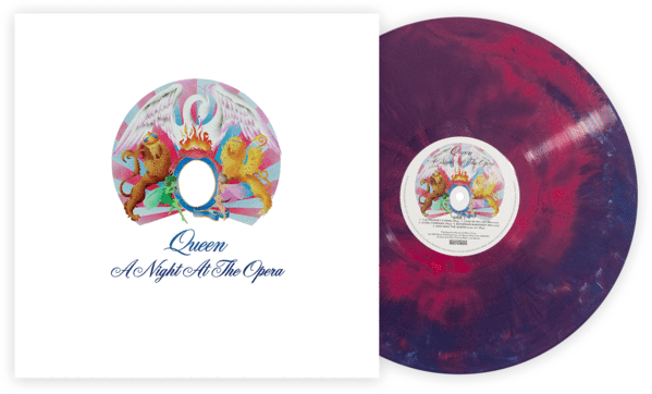 QUEEN - A Night At The Opera Exclusive Multi Color Galaxy LP Vinyl Record [Club Edition]