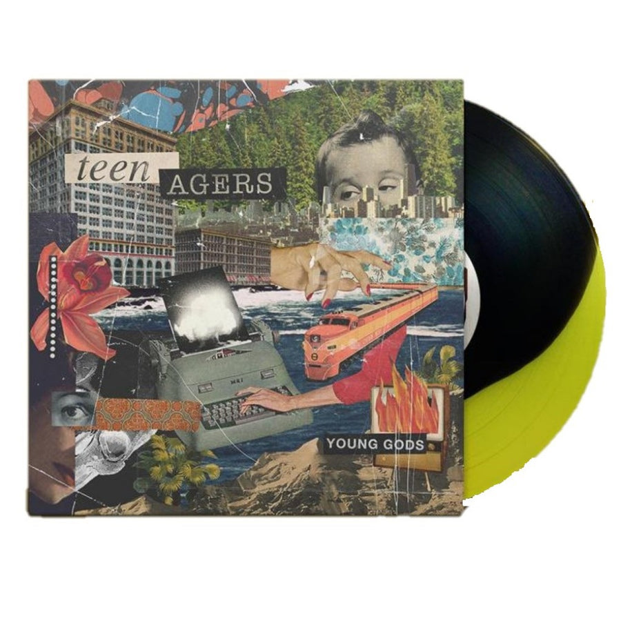 Teen Agers – Young Gods Exclusive Limited Edition Black/Yellow Vinyl LP Record