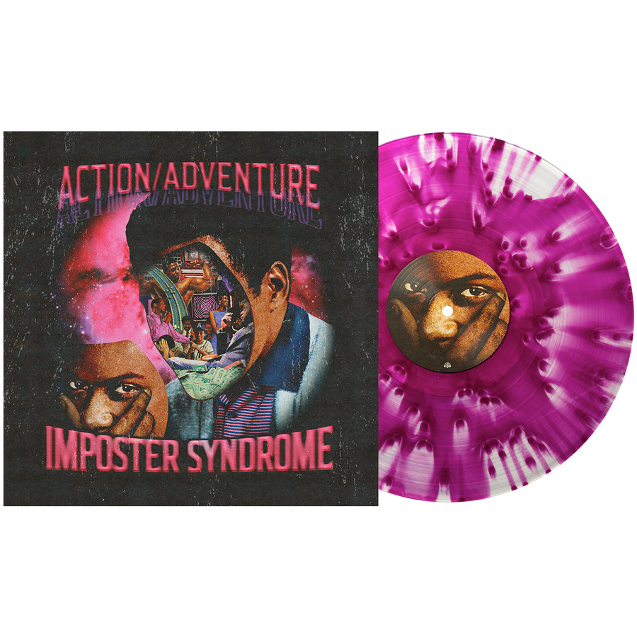 Action/Adventure - Imposter Syndrome Exclusive Deep Purple Cloudy Color Vinyl LP Limited Edition #750 Copies
