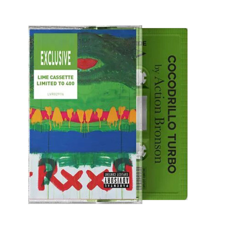 Action Bronson - Cocodrillo Turbo Exclusive Limited Green Color Cassette Tape
