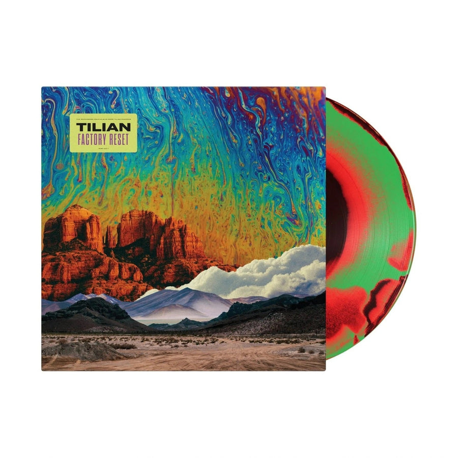 Tilian - Factory Reset Red/Neon Green/Black Vinyl LP Limited Edition #800 Copies