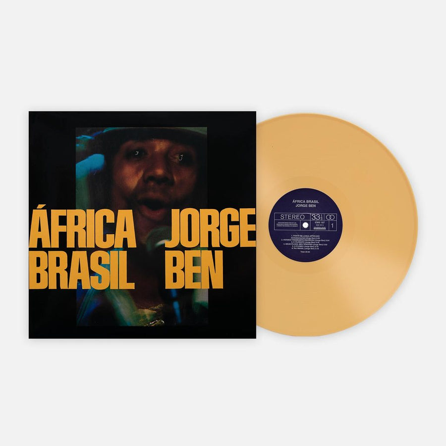 Jorge Ben - África Brasil Exclusive Yellow Color Vinyl Limited Club Edition VG+NM