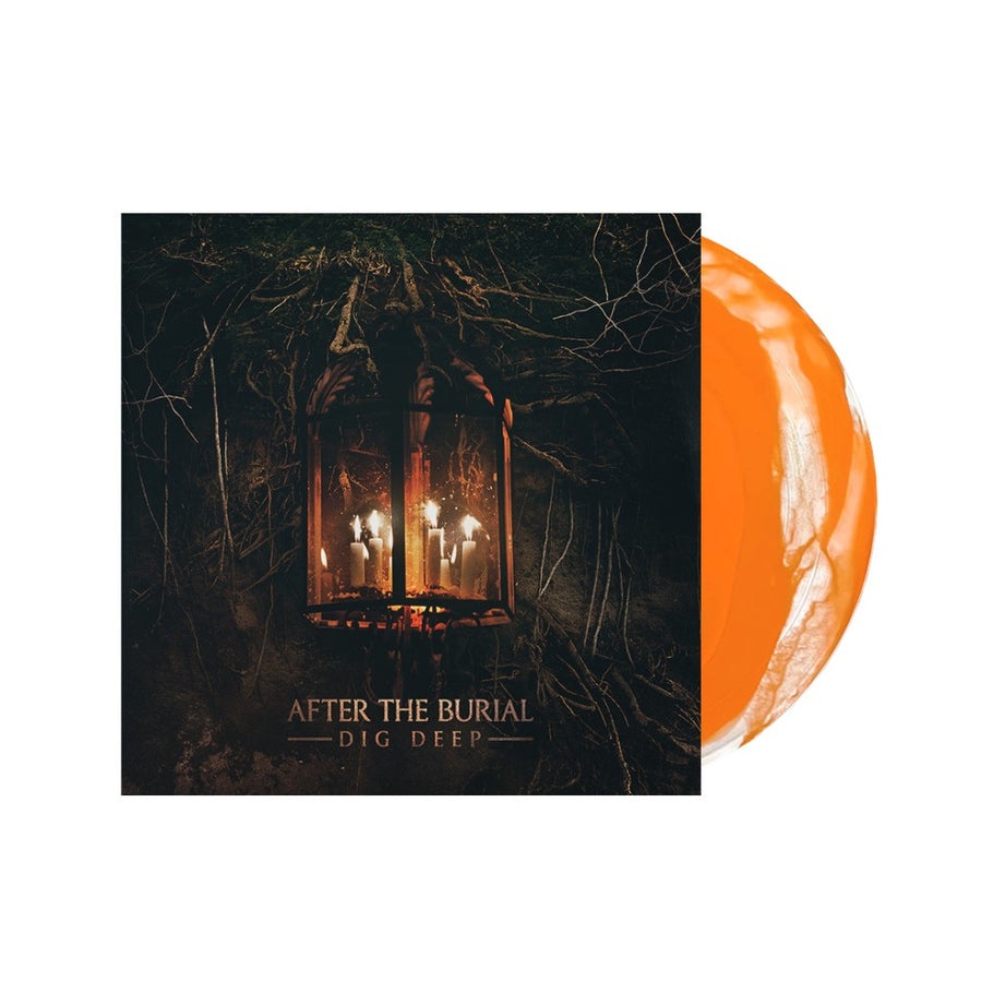 After The Burial - Dig Deep Exclusive Ultra Clear/Orange Color Vinyl LP Limited Edition #750 Copies