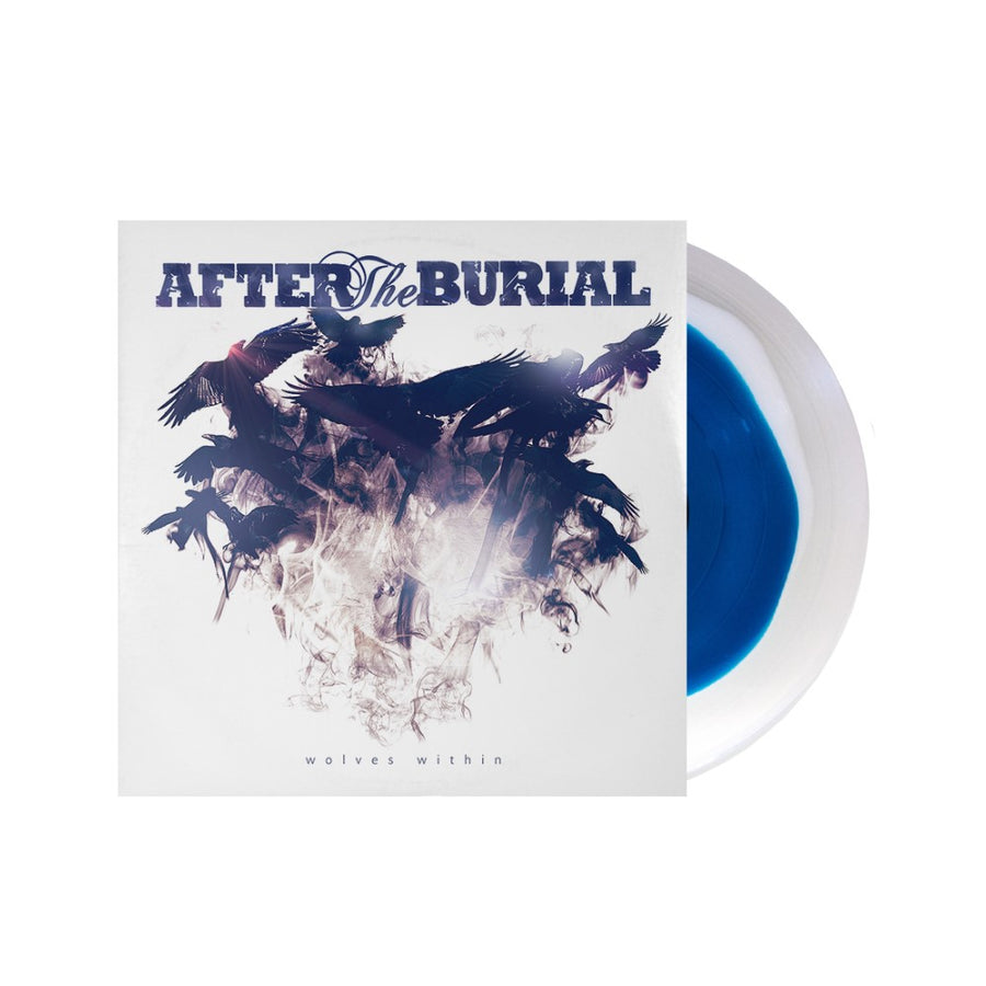 After The Burial - Wolves Within Exclusive Frosted Clear/Blue/White Blob Color Vinyl LP Limited Edition #350 Copies