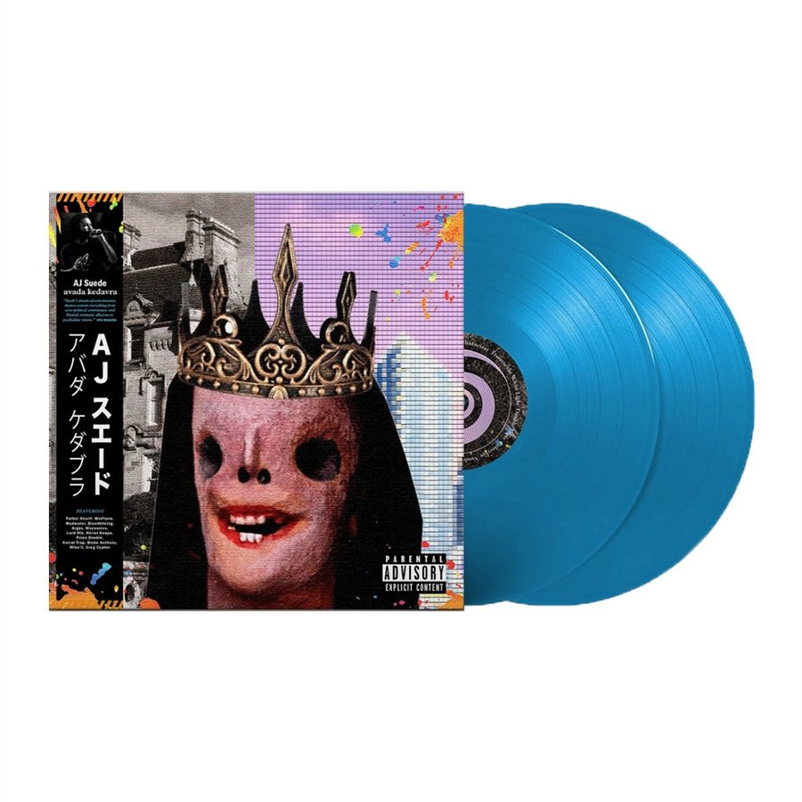 AJ Suede - Avada Kedavra Exclusive Limited Edition Blue Color Vinyl 2x LP Record