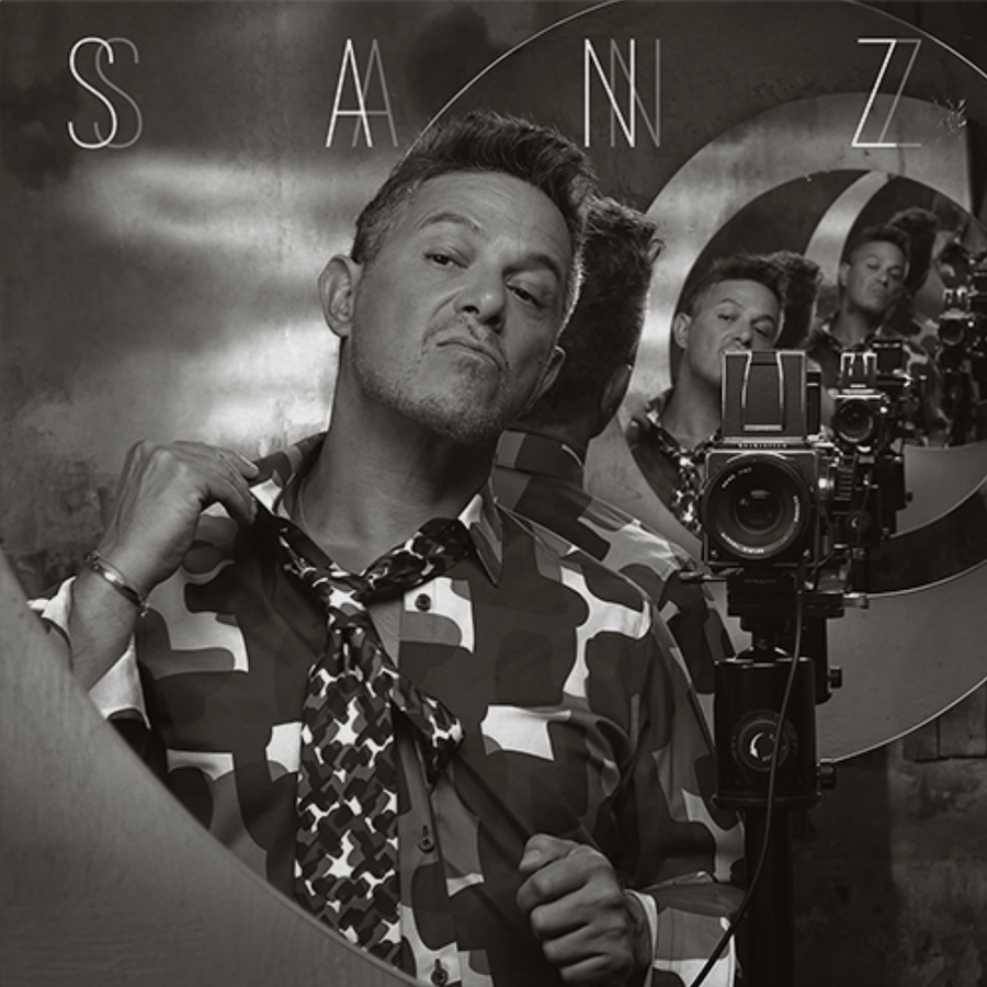 Alejandro Sanz - Sanz Alternative Cover 3 Exclusive Limited Edition Gray Opaque Color Vinyl LP Record