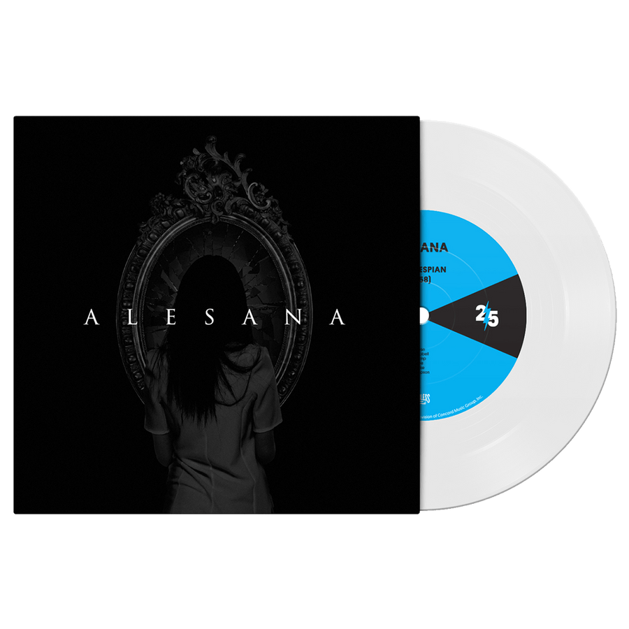 Alesana - The Thespian White Color 7” Vinyl LP Limited Edition #500 Copies