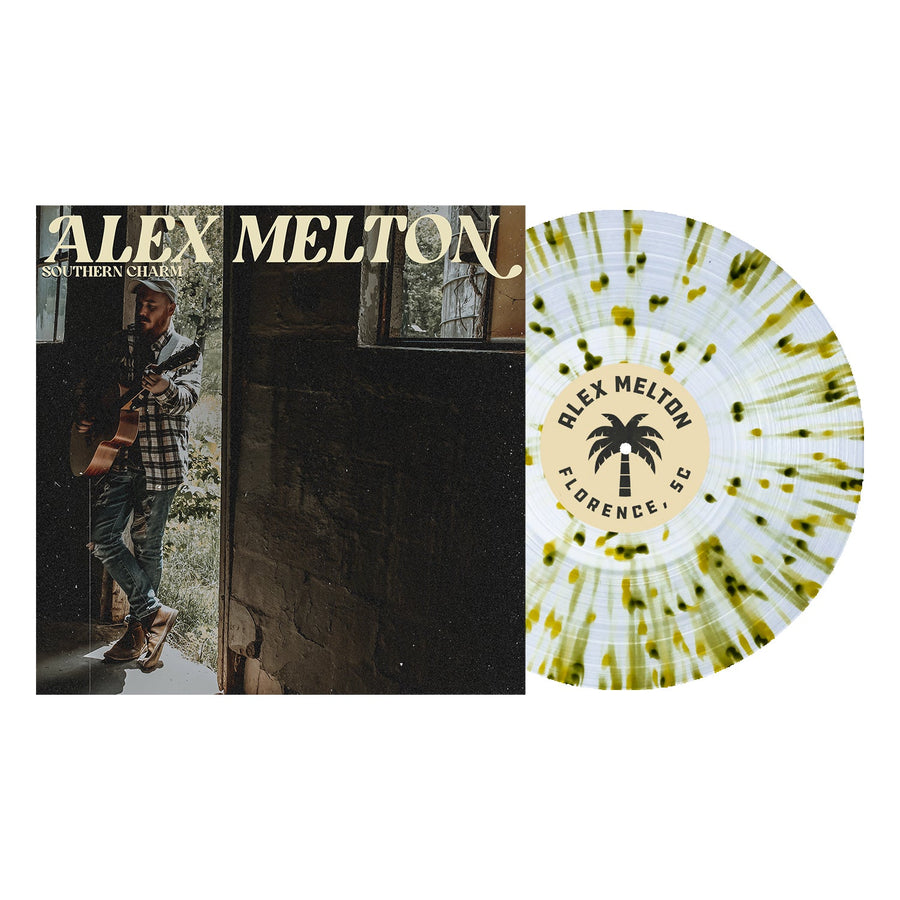 Alex Melton - Southern Charm Exclusive Clear/Olive/Brown Splatter Color Vinyl LP Limited Edition #650 Copies