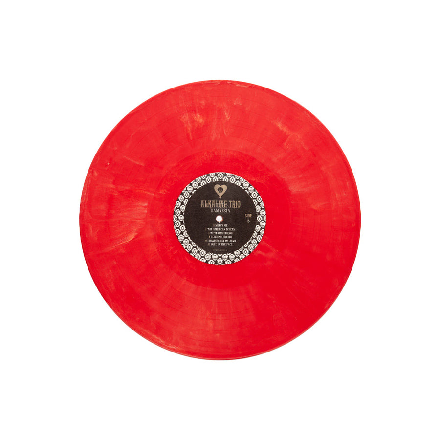 Alkaline Trio - Damnesia Exclusive Red/White Marble Color Vinyl LP Limited Edition #750 Copies