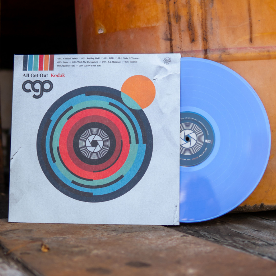 All Get Out - Kodak Exclusive Limited Opaque Blue Color Vinyl LP