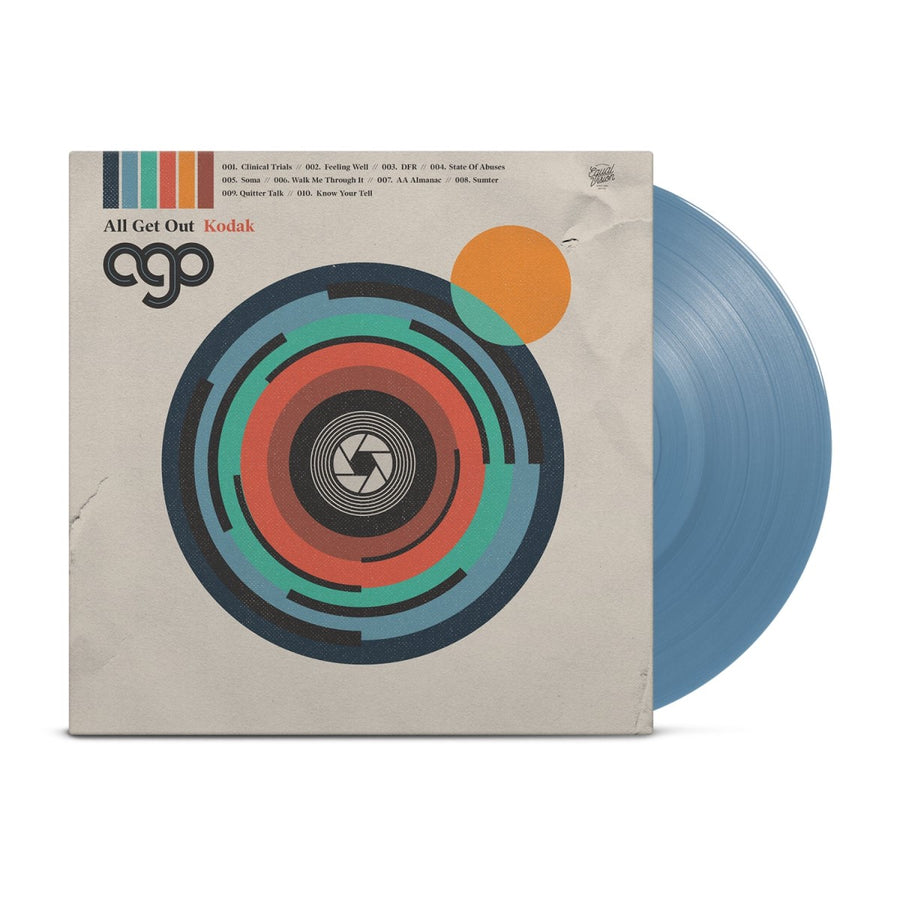 All Get Out - Kodak Exclusive Limited Opaque Blue Color Vinyl LP