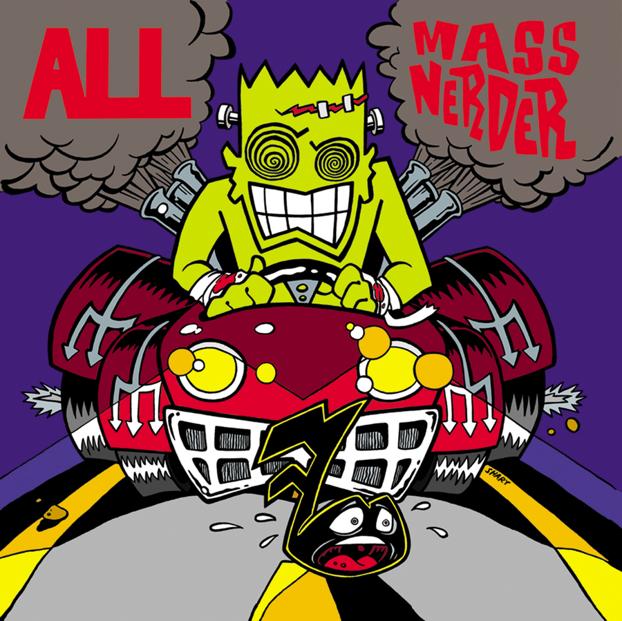 ALL - Mass Nerder Exclusive Clear/Purple Color Vinyl LP Limited Edition #1000 Copies