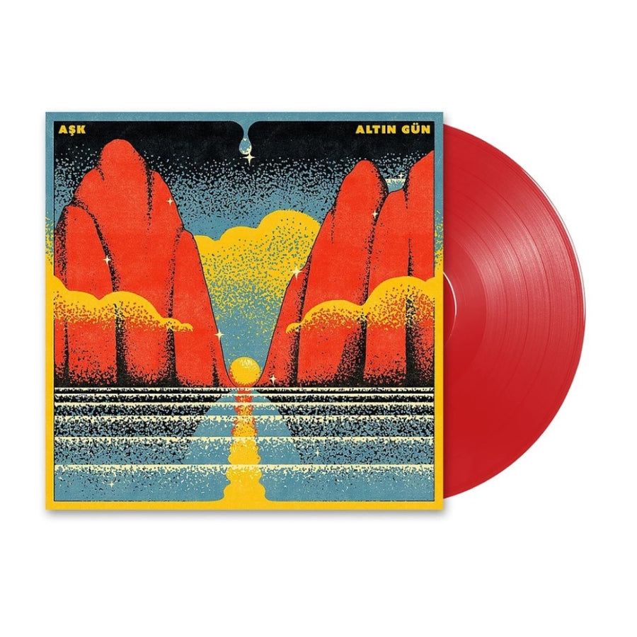 Altin Gun - Ask Exclusive Red Color Vinyl LP Limited Edition #500 Copies