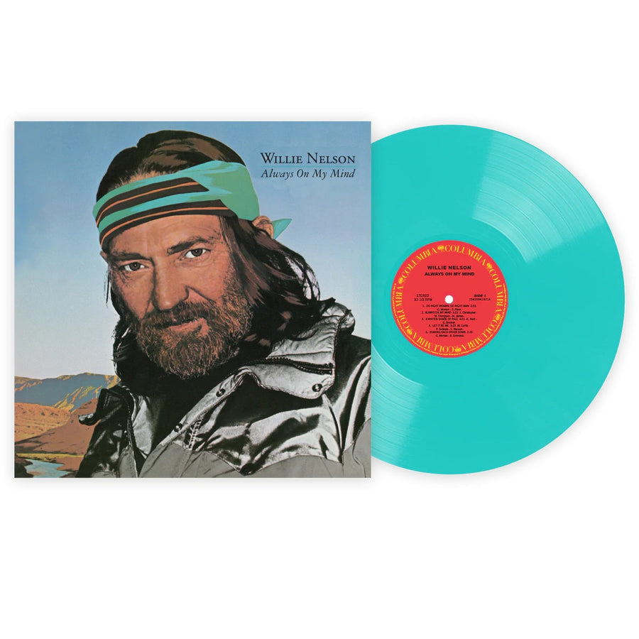 Willie Nelson - Always on My Mind (1982) Exclusive Club Edition Blue Color Vinyl LP Record