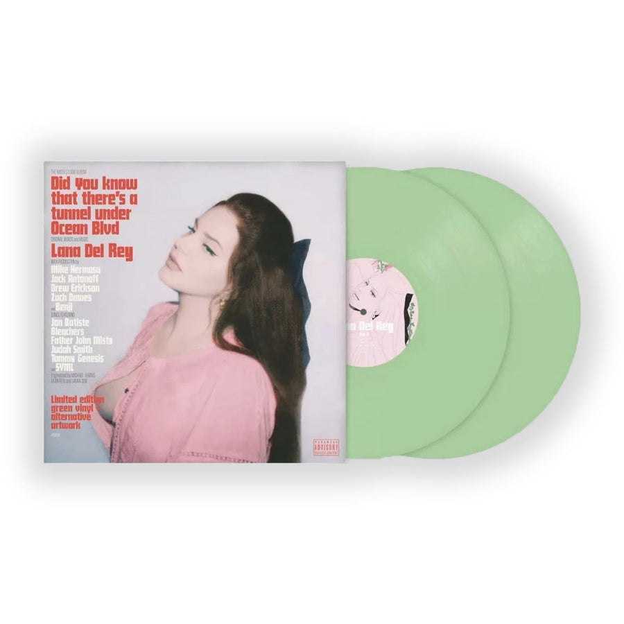 Lana Del Rey - Did You Know That There's A Tunnel Under Ocean Blvd Exclusive Limited Edition Light Green Colored Vinyl 2x LP
