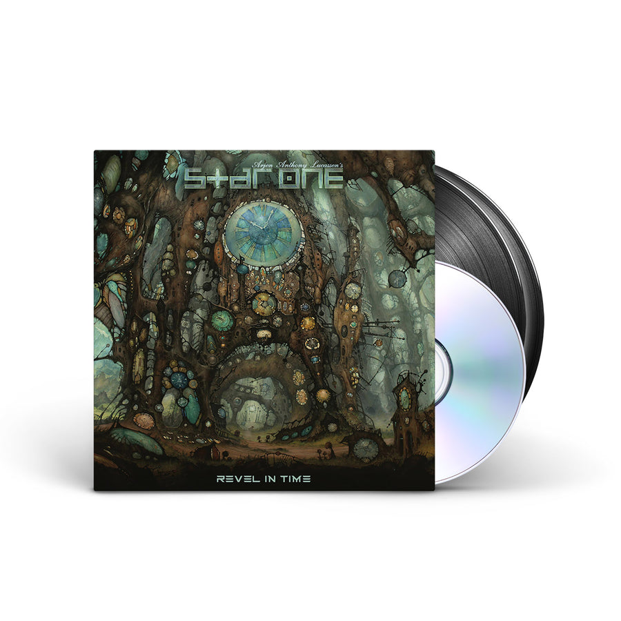 Arjen Anthony Lucassen's Star One - Revel In Time Exclusive Black Color Vinyl 2x LP + CD Limited Edition #100 Copies