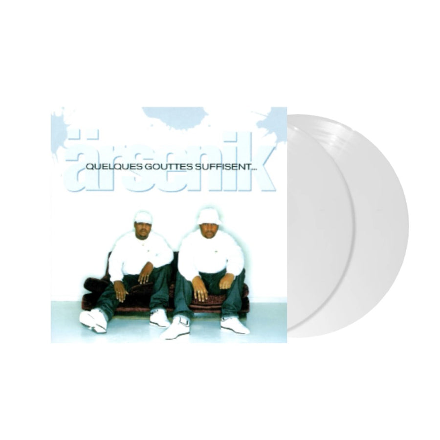 Arsenik - Quelques Gouttes Suffisent Exclusive Limited Edition White Color Vinyl 2x LP Record