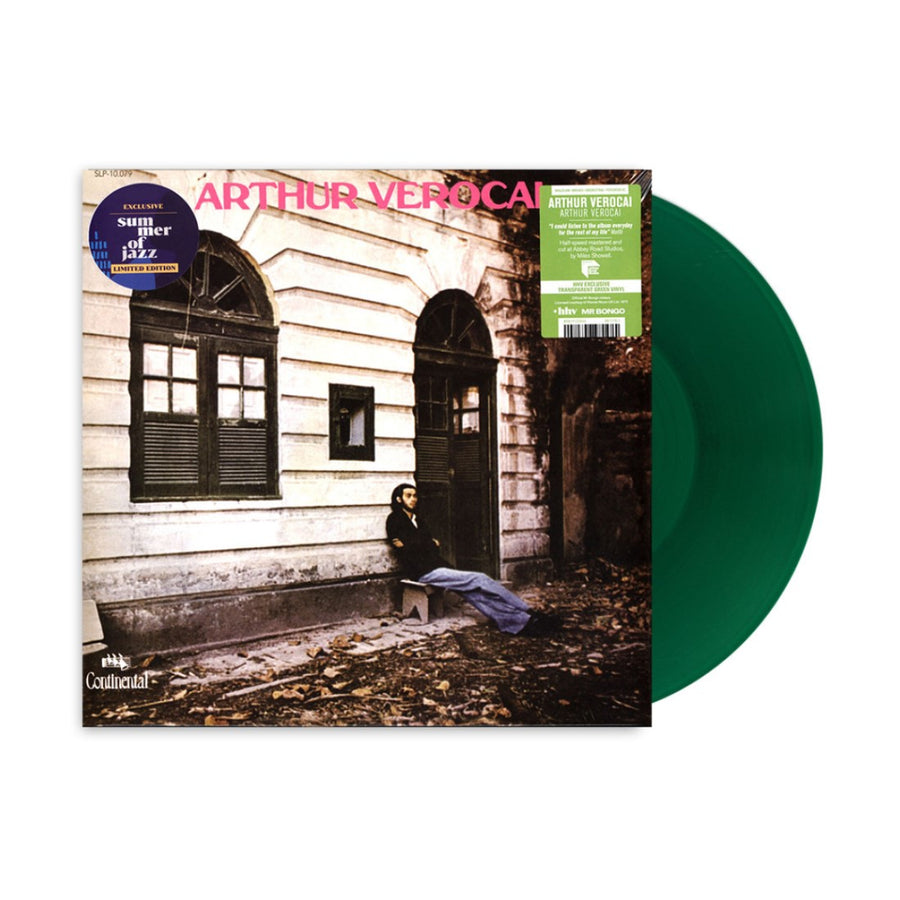 Arthur Verocai Exclusive Transparent Green Color Vinyl LP Limited Edition #500 Copies