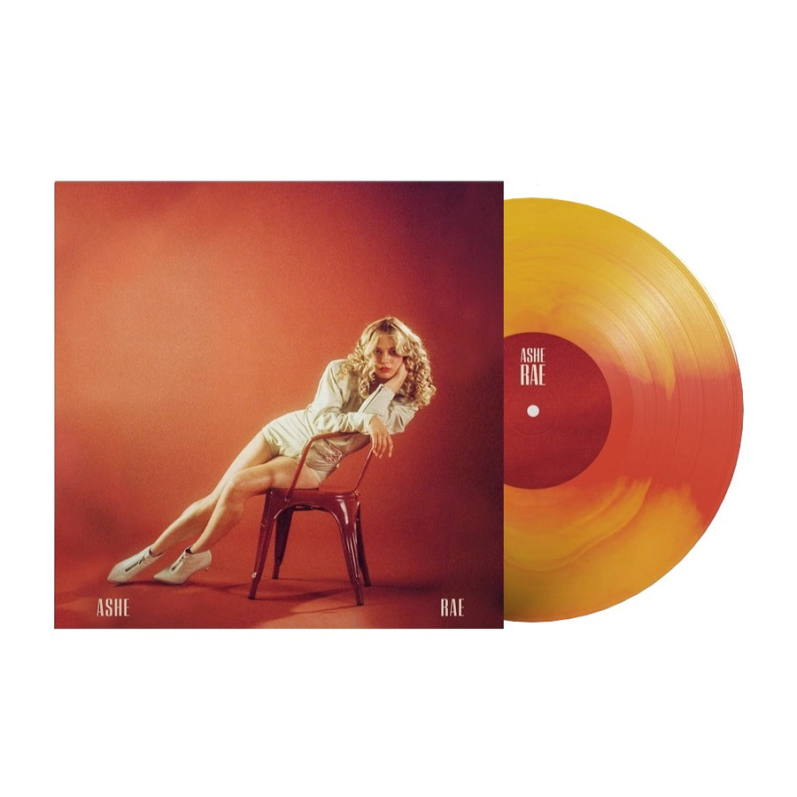 Ashe - Rae Exclusive Limited Edition Red & Lemon Galaxy Color Vinyl LP Record