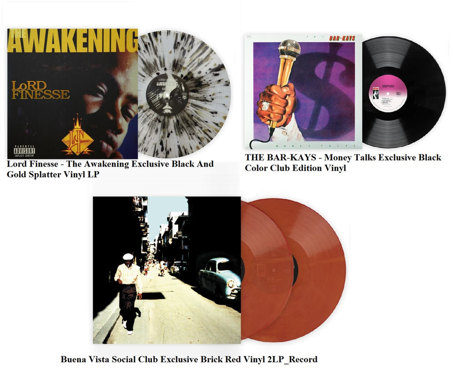 The Awakening Buena Vista Social Club & Money Talks Exclusive 5LP Colored Vinyl Bundle Pack [Club Ediition]