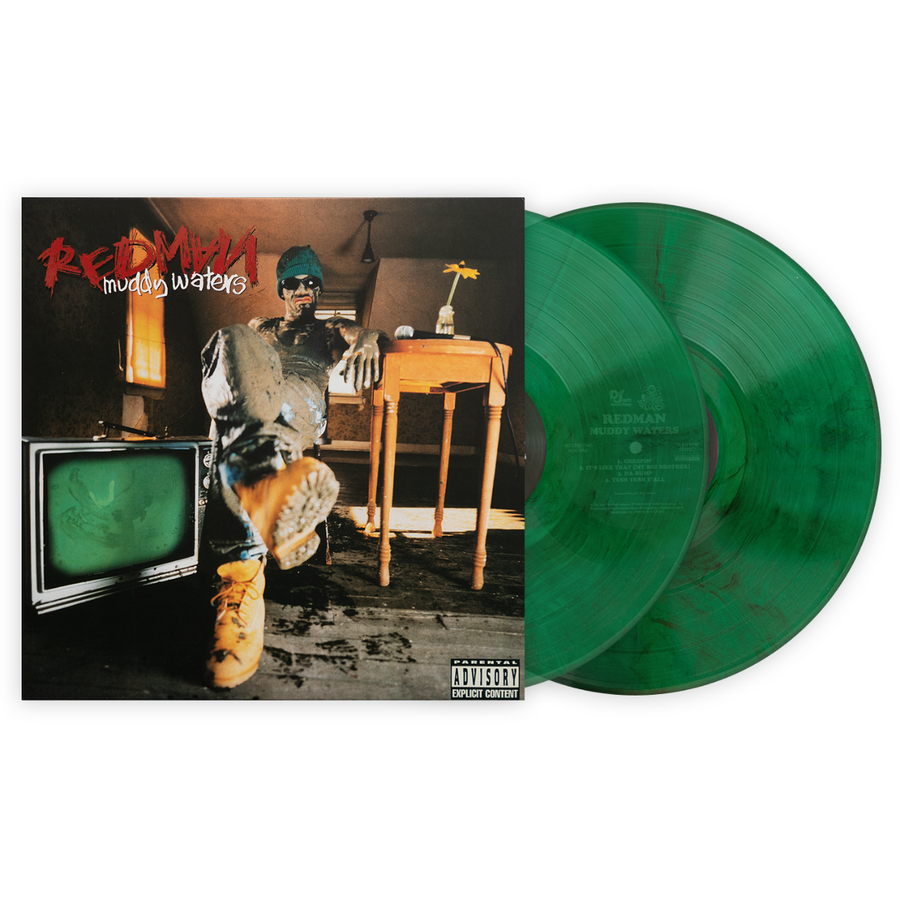 Redman - Muddy Waters Exclusive Club Edition Green With Black Smoke Colored 2x Vinyl LP Record