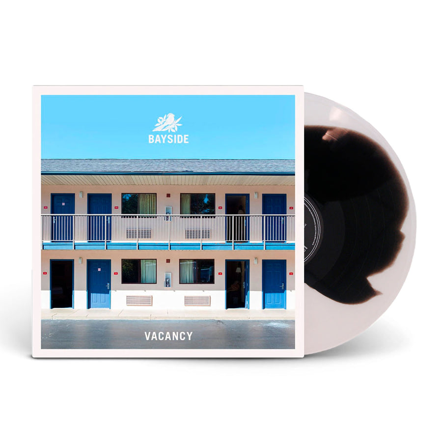Bayside - Vacancy Exclusive Limited Edition Cloudy Clear And Black Color Vinyl LP