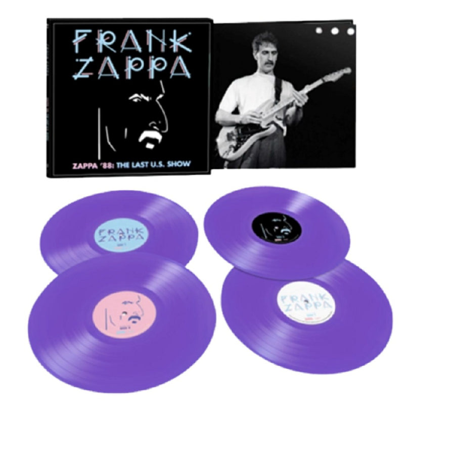 Frank Zappa - Zappa '88: The Last U.S. Show Exclusive Limited Edition Opaque Purple Vinyl LP Records