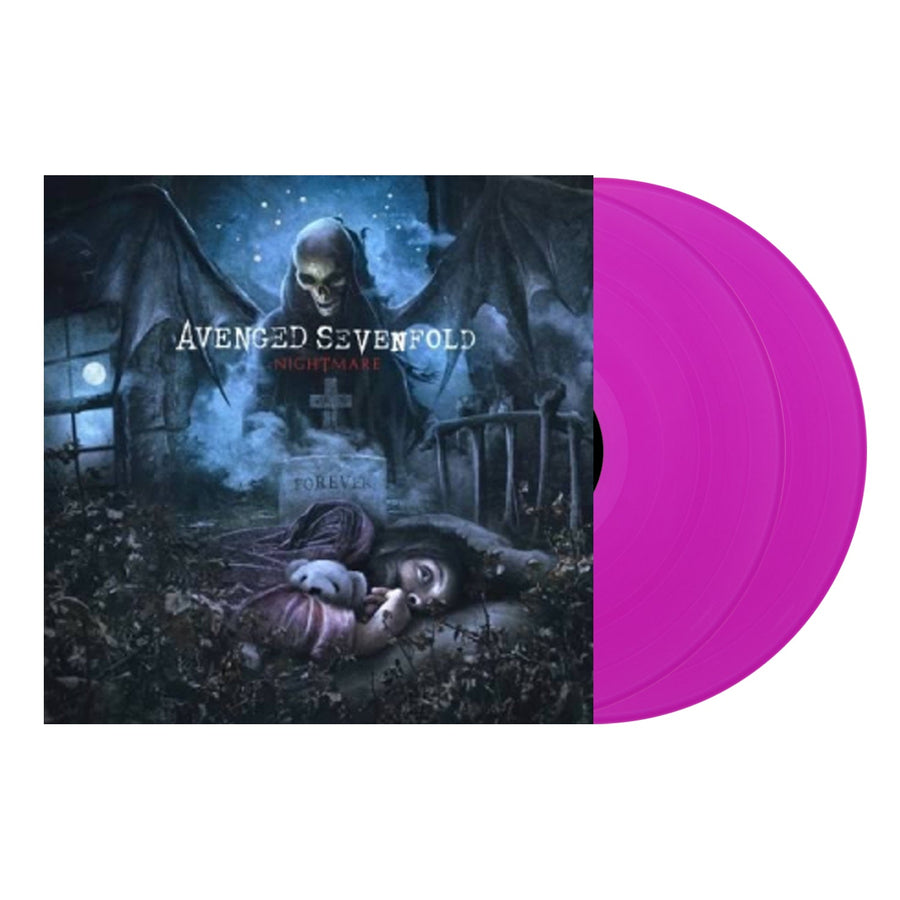 Avenged Sevenfold - Nightmare Exclusive Limited Edition Neon Violet Color Vinyl 2LP