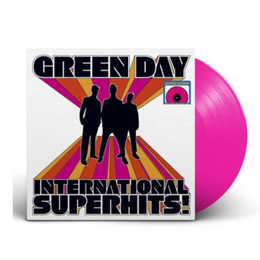 Green Day - International Superhits Exclusive Limited Edition Magenta Vinyl LP Record