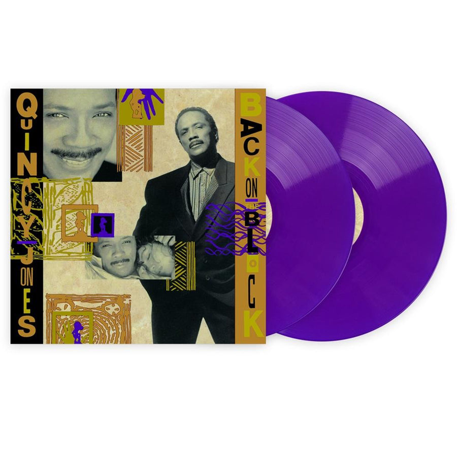 Quincy Jones - Back on the Block (1989) Exclusive Limited Edition Purple Color Vinyl 2xLP Record [Club Edition]
