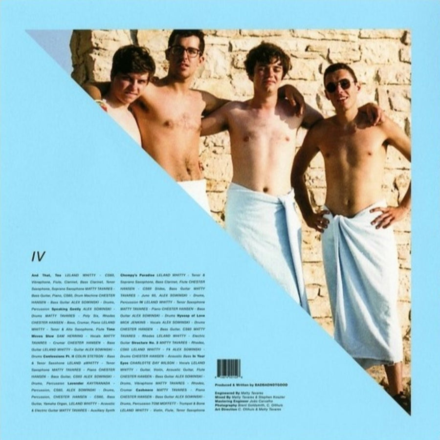 Badbadnotgood - IV Exclusive Blue Smoke Color Vinyl LP Limited Edition #500 Copies