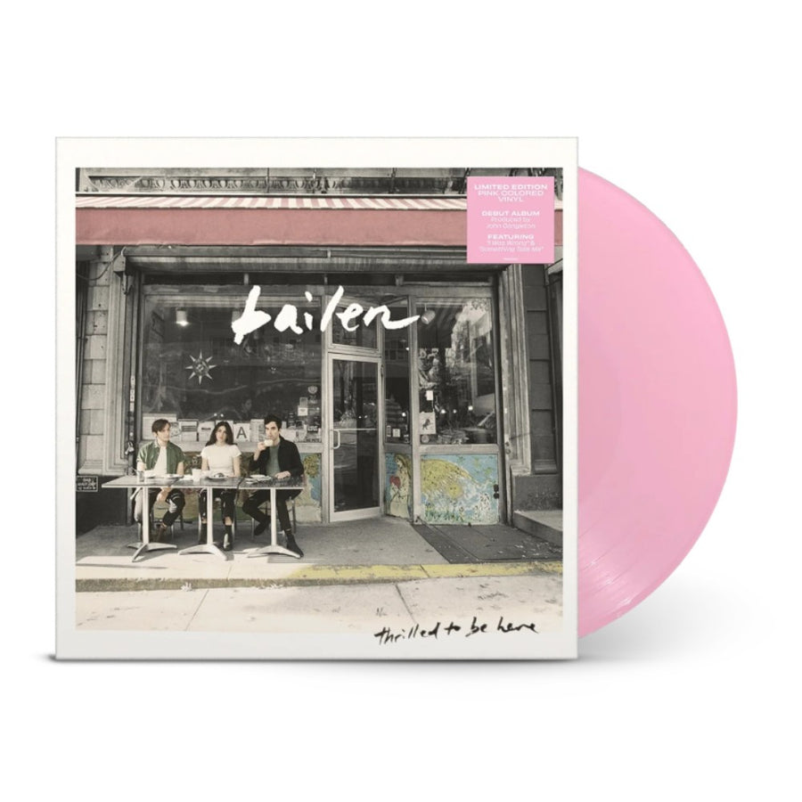 Bailen - Thrilled To Be Here Exclusive Limited Edition Baby Pink Color Vinyl LP Record