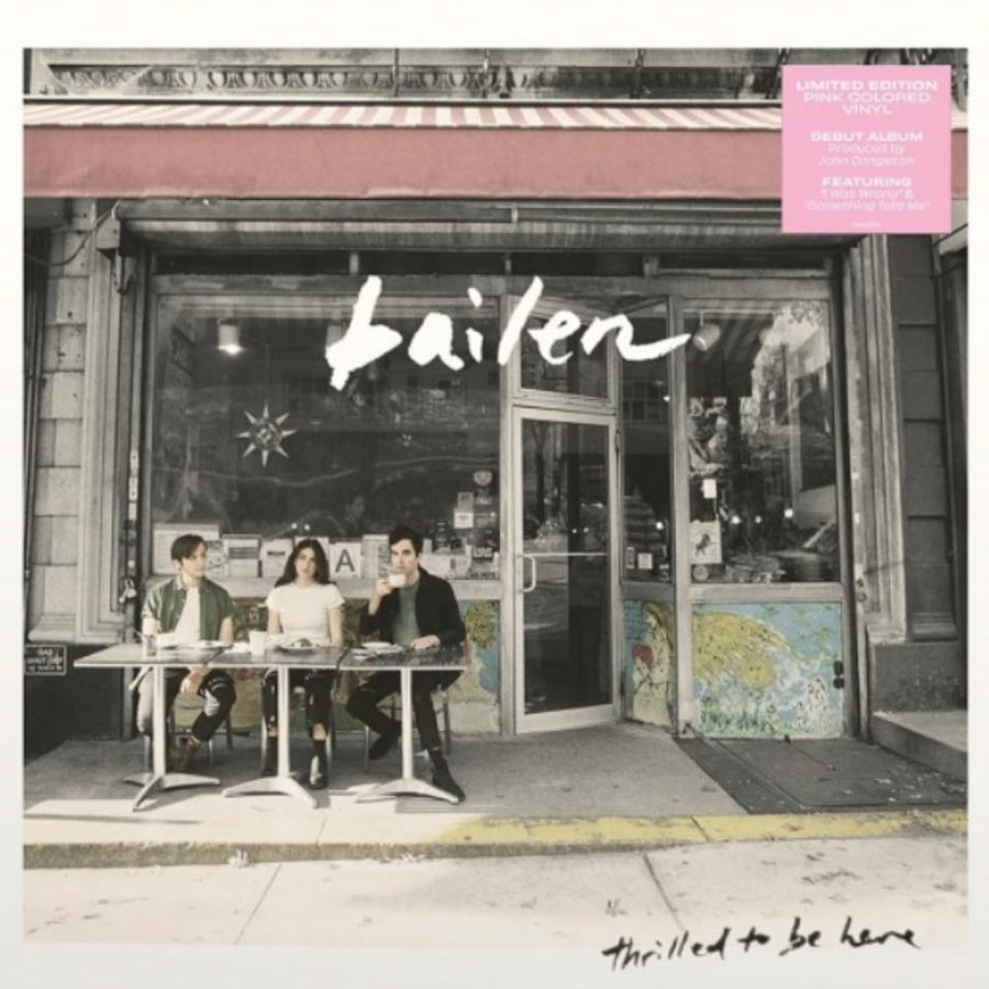 Bailen - Thrilled To Be Here Exclusive Limited Edition Baby Pink Color Vinyl LP Record