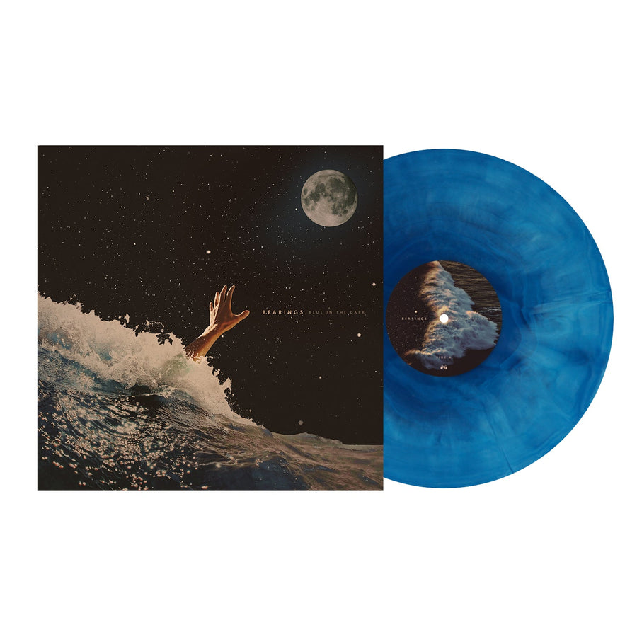 Bearings - Blue In The Dark Exclusive Limited Edition Royal/Electric Blue Galaxy Color Vinyl LP Record