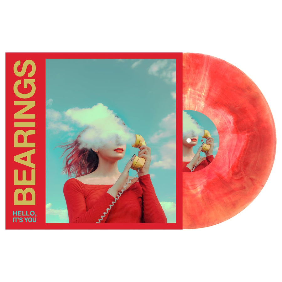 Bearings - It's You Deluxe Exclusive Limited Edition Red/Yellow & White Galaxy Color Vinyl LP Record