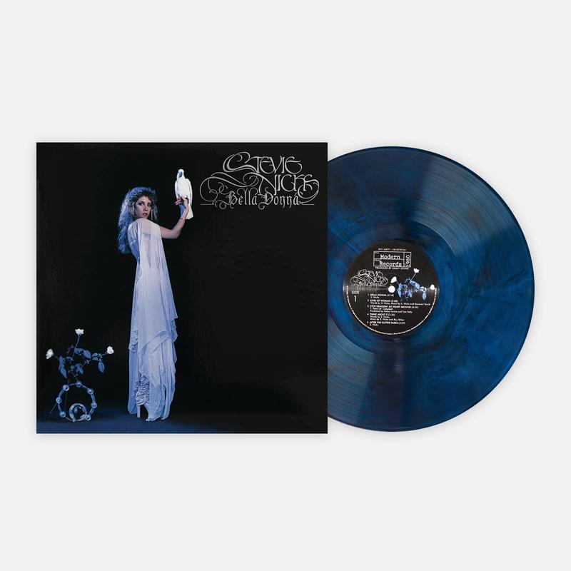 Stevie Nicks - Bella Donna Exclusive Blue And Black Galaxy Vinyl Album [ Club Edition] LP_Record
