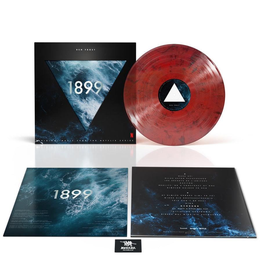 Ben Frost - 1899 (Original Music From The Netflix Series) Exclusive Limited Edition Translucent Red/Black Smoke Color Vinyl LP Record