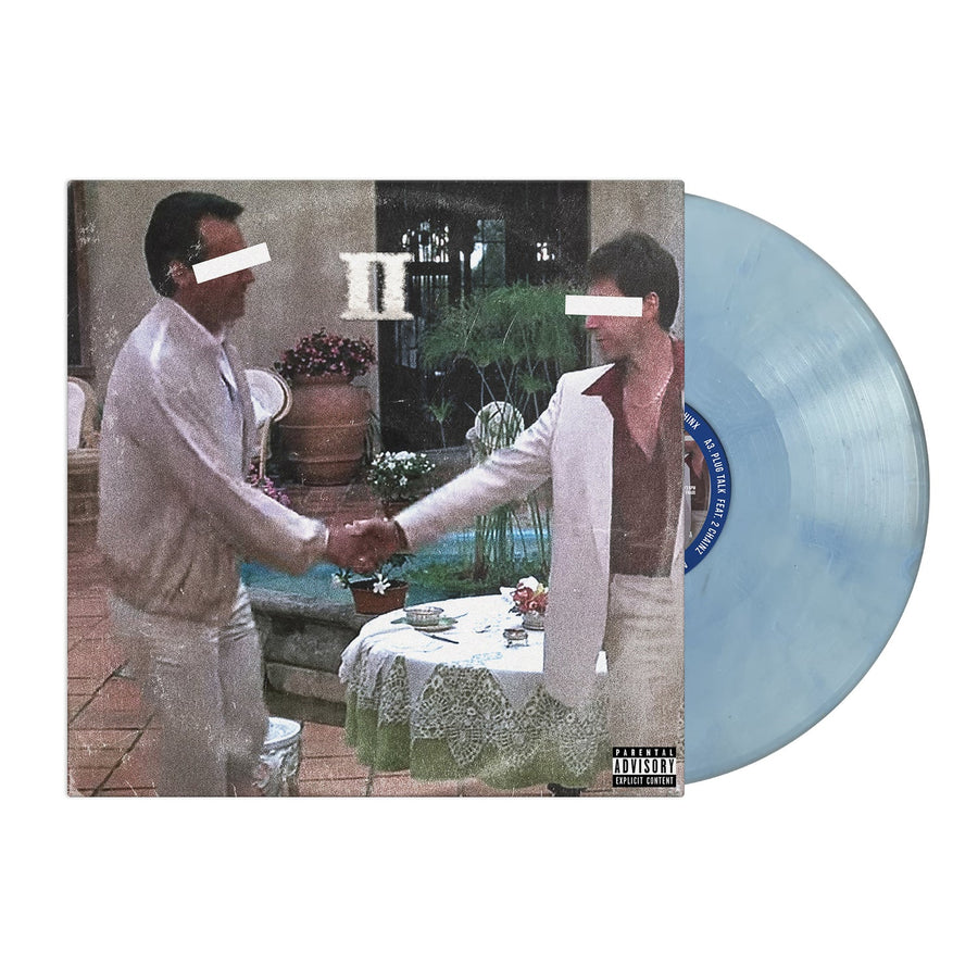 Benny The Butcher & Harry Fraud - The Plugs I Met 2 Exclusive Sky Blue Color Vinyl LP Limited Edition #1520 Copies