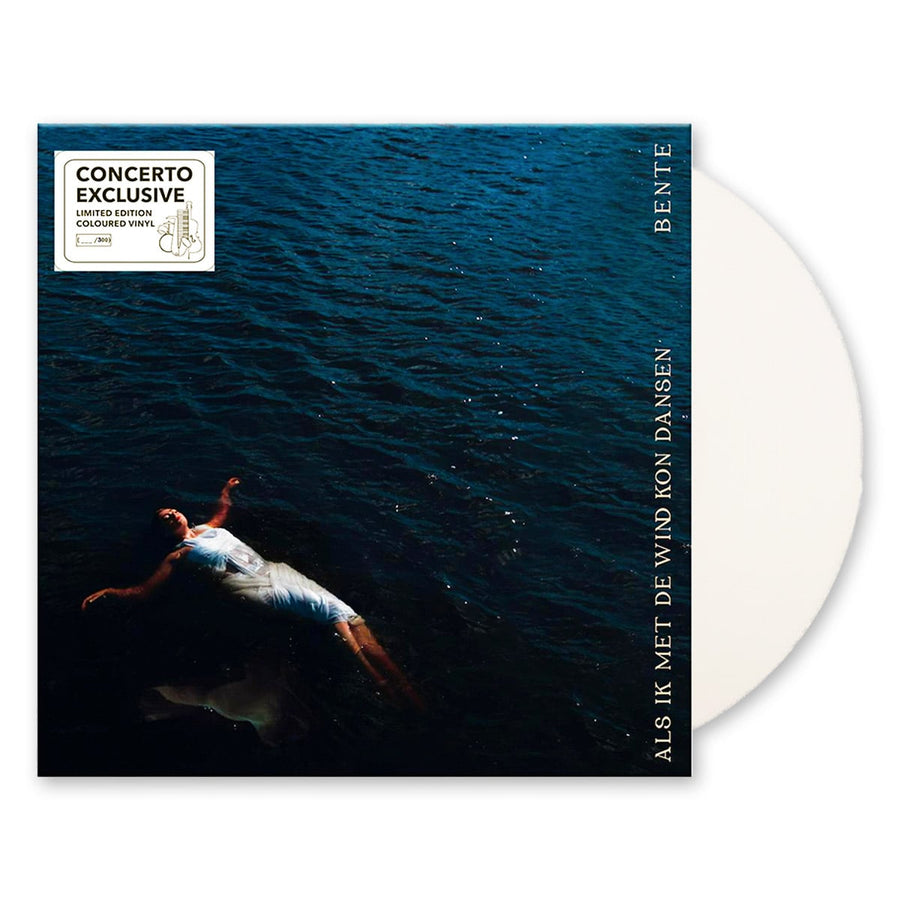 Bente - Als Ik Met De Wind Kon Dansen Exclusive Limited Edition White Colored Numbered Vinyl LP